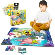TCG Toys Nickelodeon SpongeBob Squarepants Floor Jigsaw Puzzles, 36 Piece