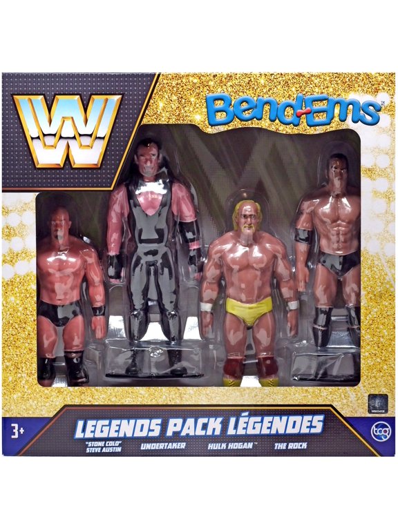 WWE Wrestling Bendable Figure Legends Action Figures
