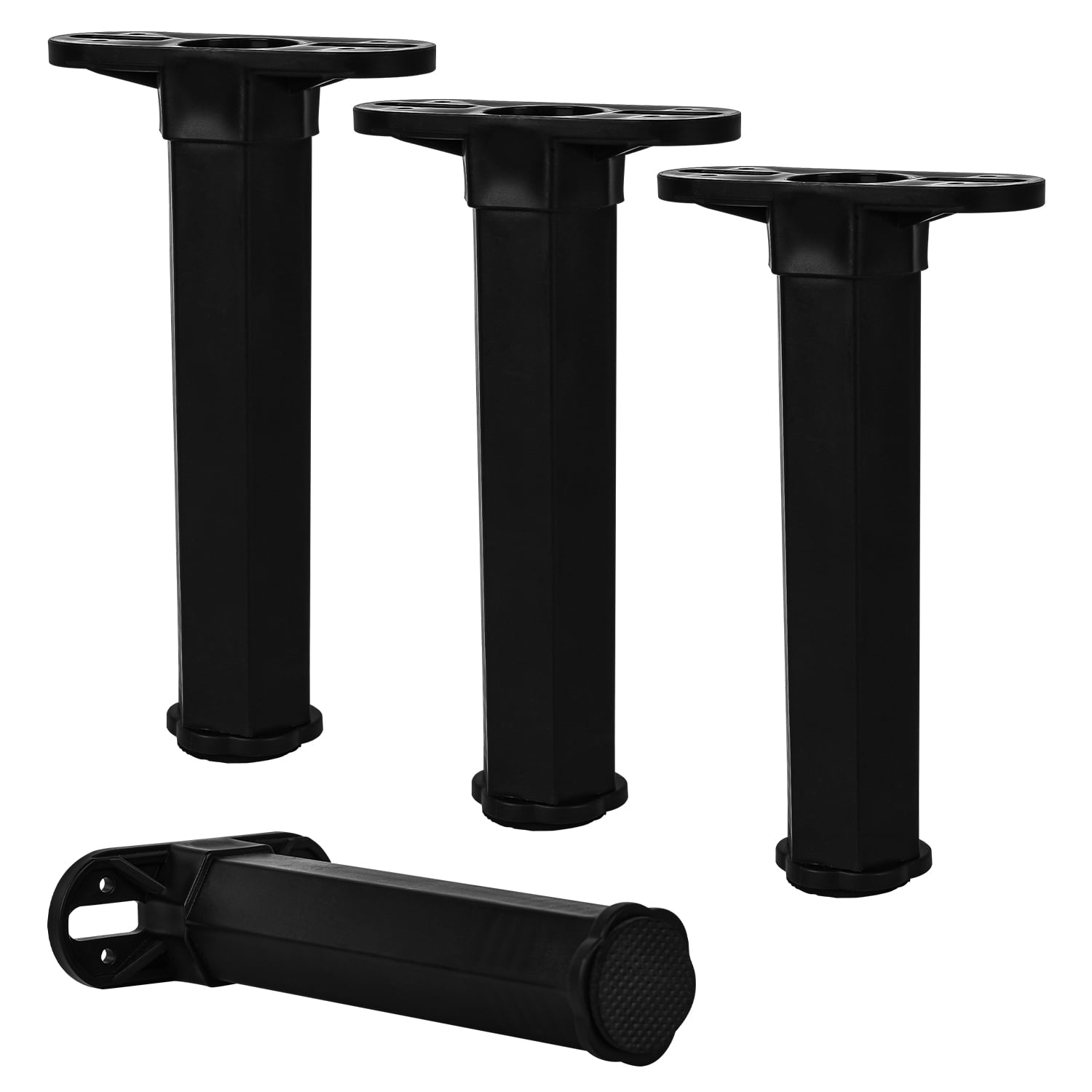 TCHOSUZ 57 inch / 1218cm Adjustable Bed Frame Support Legs, Set of 4