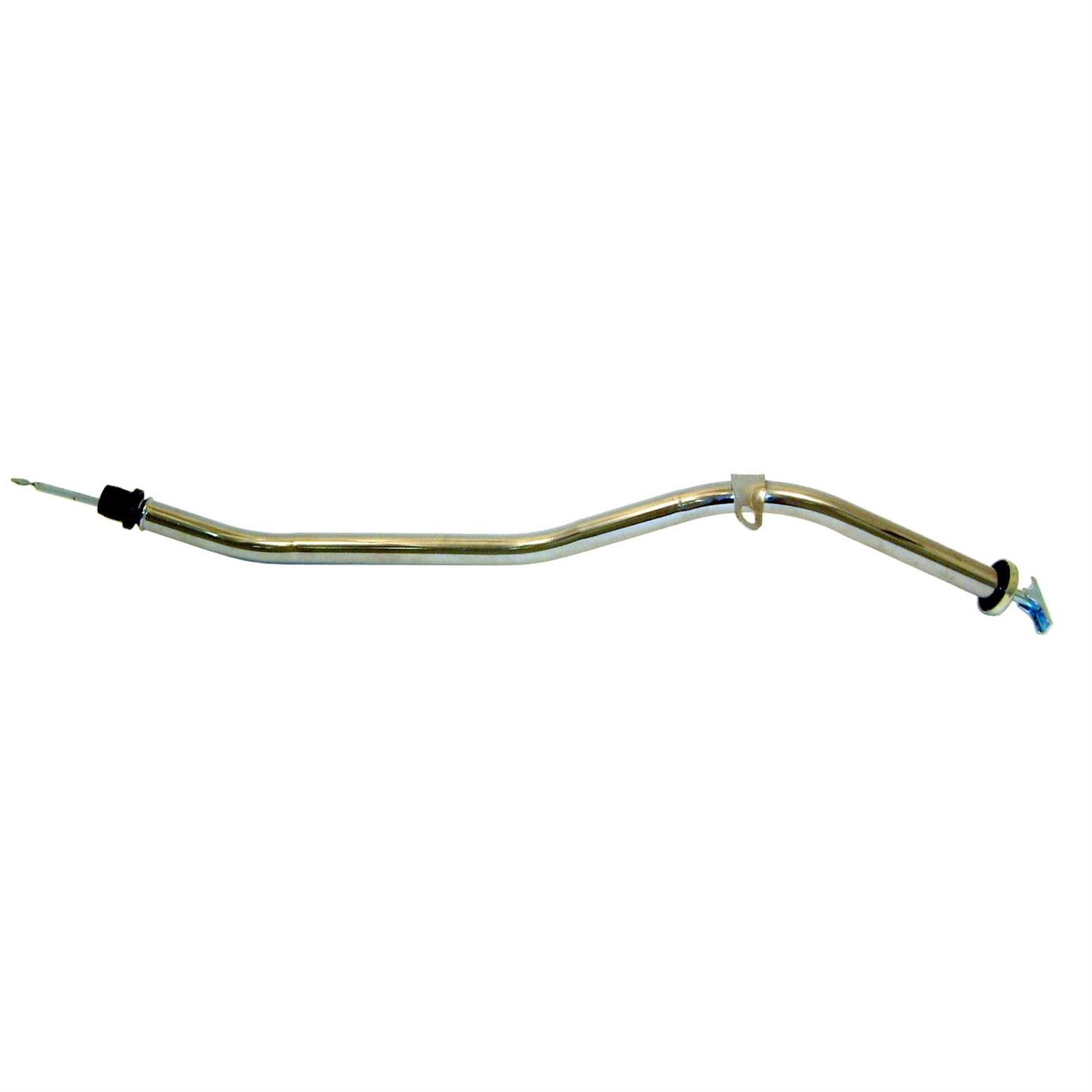 TCI 743700 Dipstick/Filler Tube - Locking - Chrome - Powerglide Fits select: 1967,1969-1972 CHEVROLET CAMARO