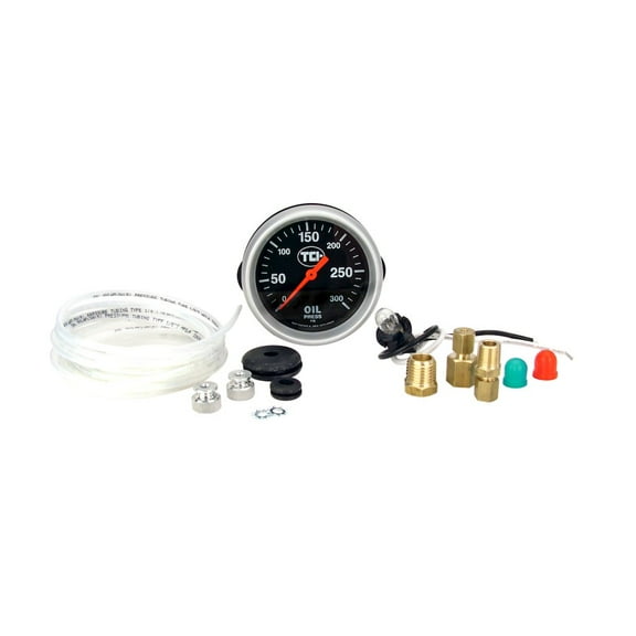 Tci Pressure Gauge 2-5/8 Transmission Black Face