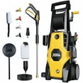 thumbnail image 1 of TCISA 4200 PSI Electric Pressure Washer,Max 3GPM Power Washer with 35FT Power Cord 20FT Hose 5 Nozzles and Built-in Soap Cannon for Car Garden Yard Hom, 1 of 10