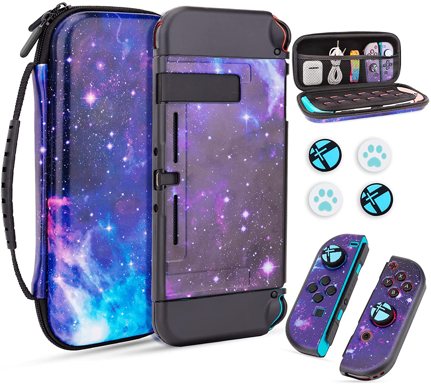 GeekShare Protective Case for Regular Nintendo Switch Model, Hard PC ...