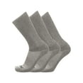 thumbnail image 1 of TCK 3 Pair Work & Athletic Crew Socks with Dry IQ Technology for Men & Women (Grey, X-Large), 1 of 2