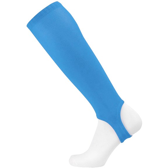 TCK Sports 4 Inch Solid Color Stirrup Socks | Classic Uniform Stirrups for Youth & Adult Baseball, Fastpitch & Softball - Columbia Blue, Small