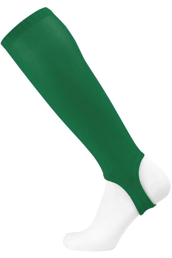 4 Inch Solid Baseball Stirrups (Kelly Green, Medium)