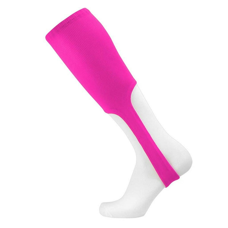 TCK 9 Inch Solid Baseball Stirrups Hot Pink Large