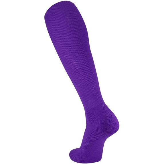 Twin City Adult All-Sport Solid Color Tube Socks Purple