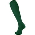 thumbnail image 1 of Twin City Adult All-Sport Solid Color Tube Socks Dark Green, 1 of 2