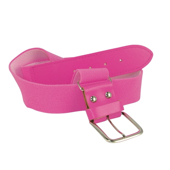 TCK Adult Baseball & Softball Belt – Adjustable Elastic – Hot Pink, Adult