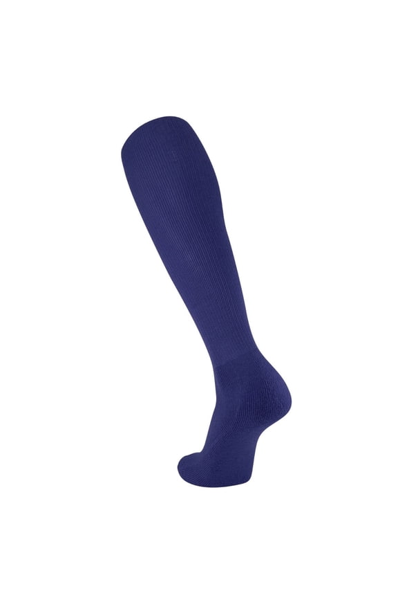 TS All Sport Polyester Baseball Football Soccer Volleyball Tube Sock (Navy Blue, X-Small)