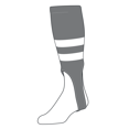 thumbnail image 1 of TCK Baseball Stirrups Large (300G, 7in) Dk Grey, White, Dk Grey, 1 of 1