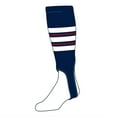 thumbnail image 1 of TCK Baseball Stirrups Medium (200F, 5in) Navy, White, Cardinal, 1 of 3