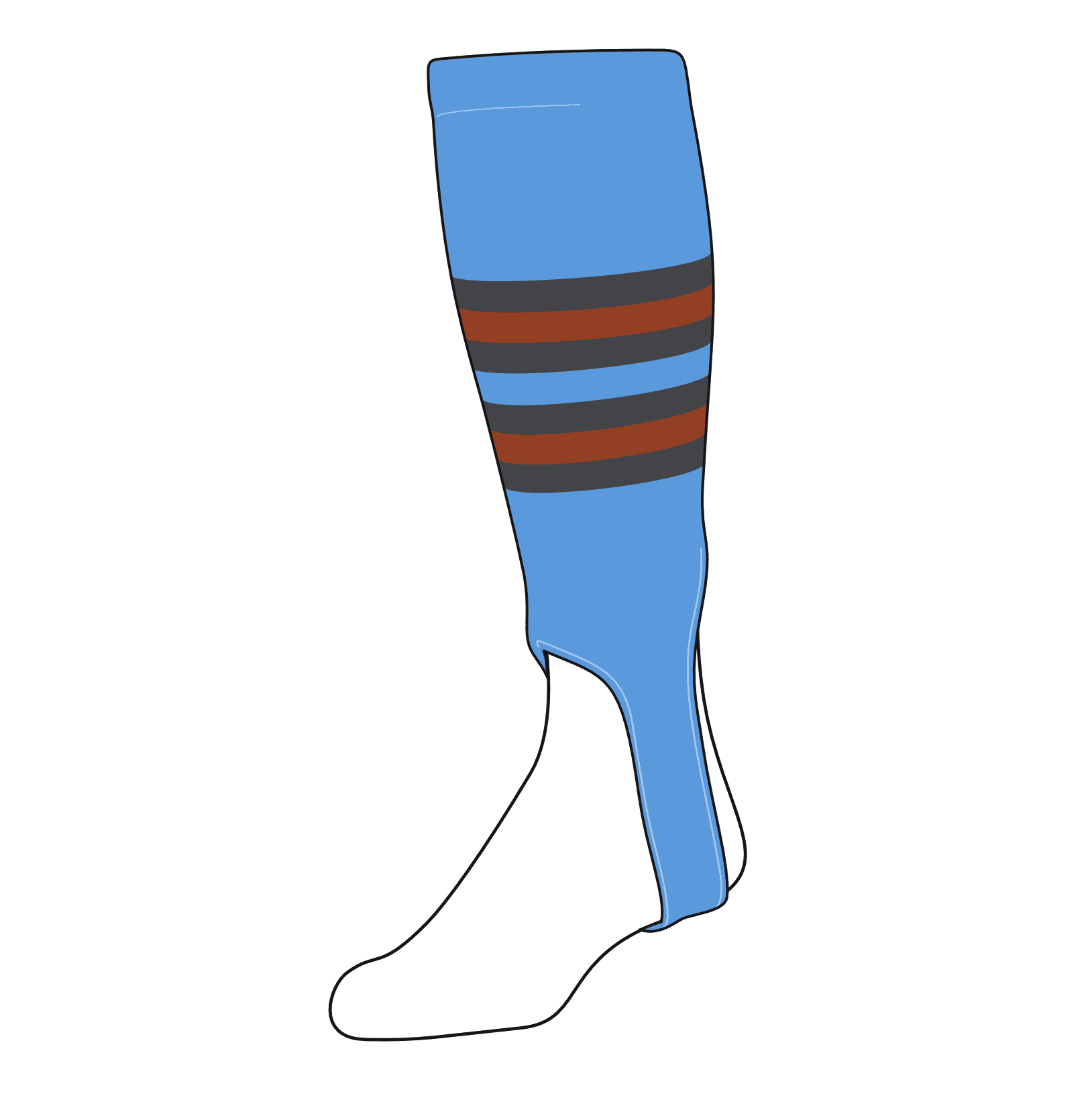 Custom Baseball Stirrups Pattern A – TCK