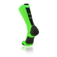 thumbnail image 1 of TCK Baseline 3.0 Elite Home Team NEON Body Crew Socks (Neon Green, Graphite, Black, S), 1 of 2