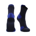 thumbnail image 1 of Crossover Basketball Socks Quarter Length (Navy, Large), 1 of 2