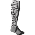 thumbnail image 1 of TCK Digital Camo OTC Socks for Youth & Adults - Black, Medium, 1 of 2