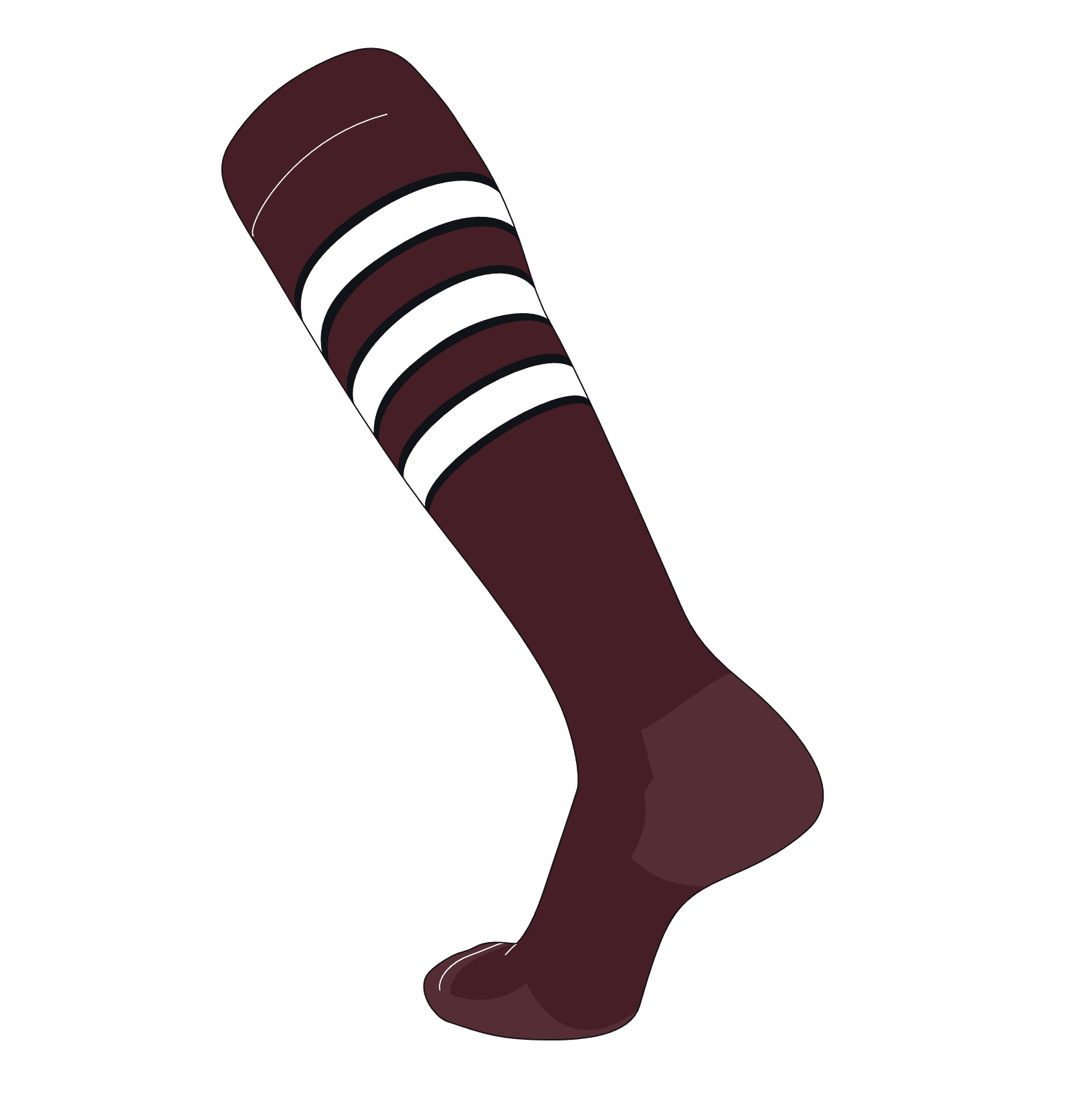 Maroon elite store socks