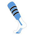 thumbnail image 1 of TCK Elite Baseball Knee High Stirrup Socks (D, 7in) Baby Blue, White, Black, 1 of 1