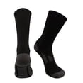 thumbnail image 1 of TCK Elite Performance Solid Color Crew Socks (Black, Small), 1 of 2