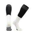 thumbnail image 1 of TCK Endzone Football 2-Color Socks - Black White, 1 of 2