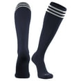 thumbnail image 1 of TCK Finale 3 Stripe proDRI Soccer Socks (Navy/White, L), 1 of 2