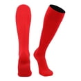 thumbnail image 1 of TCK Finale Solid Color proDRI Soccer Socks (L, Scarlet Red), 1 of 2