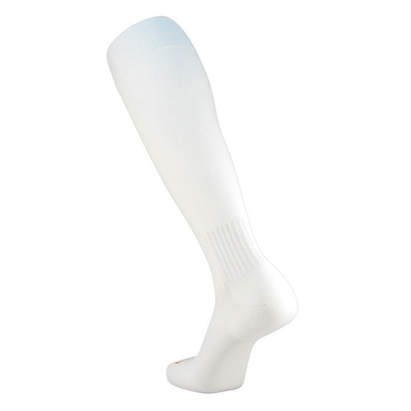 TCK Finale Solid Color proDRI Soccer Socks (L, White)