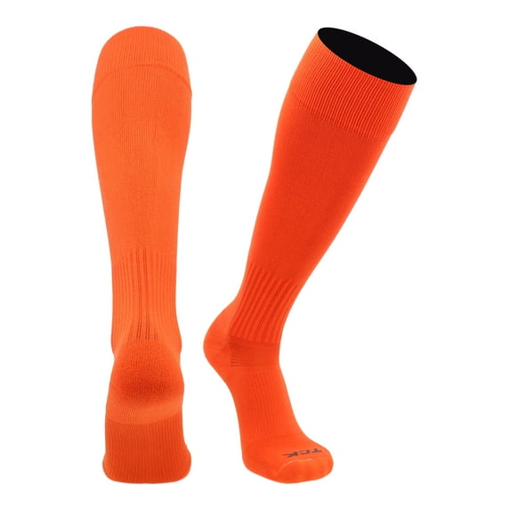TCK Finale Solid Color proDRI Soccer Socks (M, Orange)