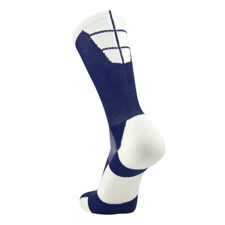TCK Goalline 2.0 Football Socks (Navy/White, X-Large)