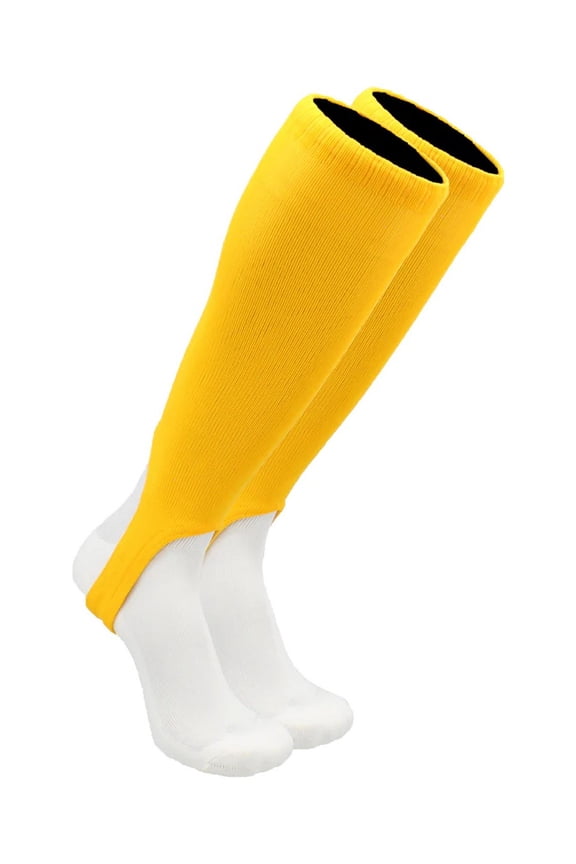 Solid Colored Baseball Stirrups Pattern A (Gold, Medium)
