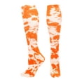 thumbnail image 1 of TCK Krazisox Tie Dye Knee High Socks - Orange White, 1 of 2