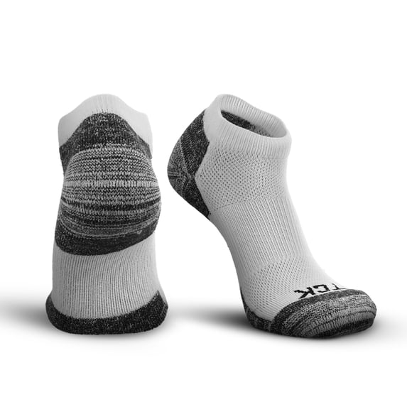 TCK GOAT Low Cut Sock - White - Large