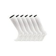 thumbnail image 1 of TCK Over the Calf Work Socks 6 Pair Moisture Wicking for Men and Women (White, X-Large), 1 of 2