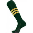 thumbnail image 1 of TCK Performance Baseball/Softball Socks (Dark Green/White/Gold, Small), 1 of 2