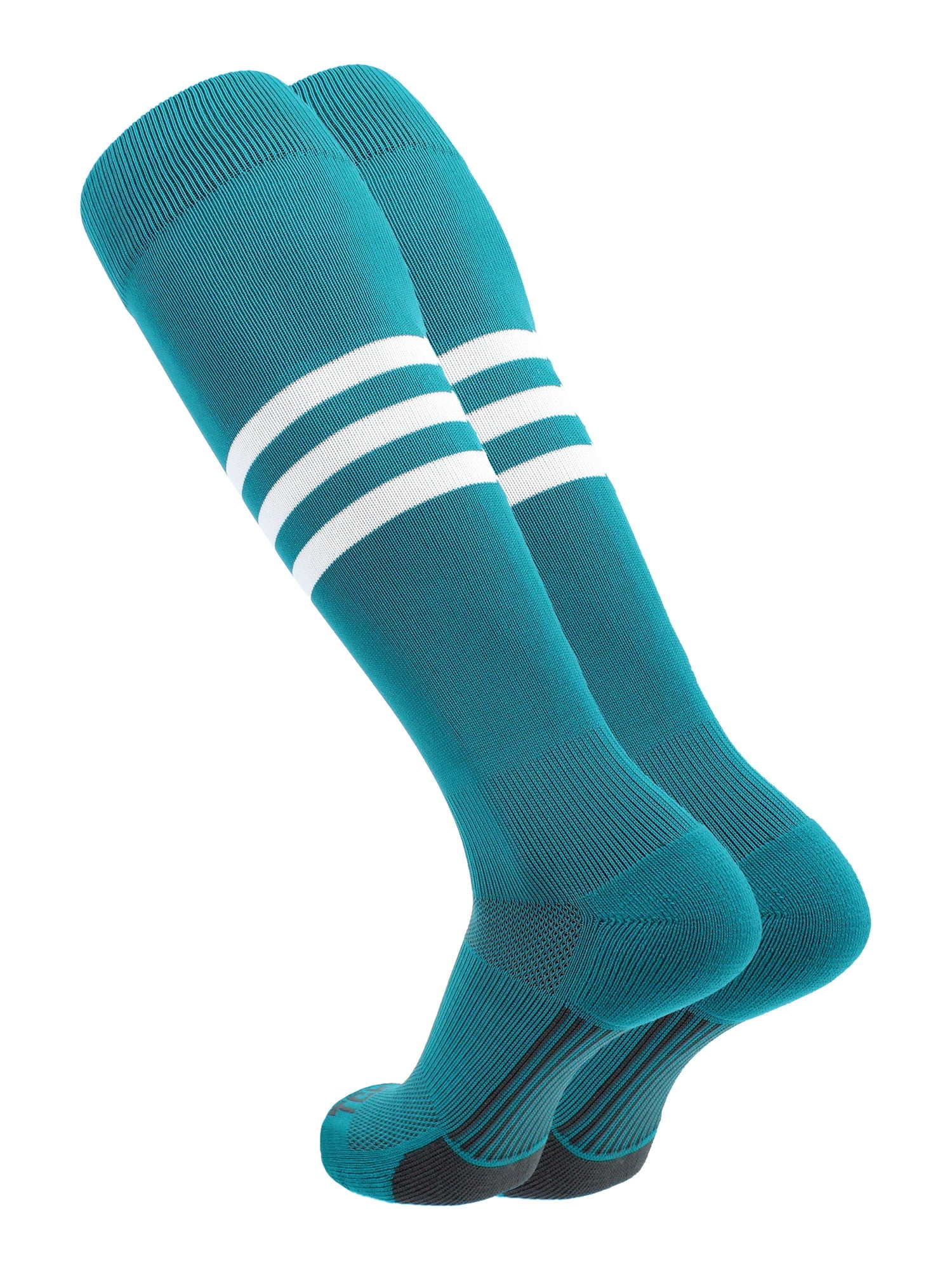 TCK Performance Chaussettes de baseball/softball (Scarlet/blanc, S