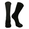thumbnail image 1 of TCK Pickleball Socks for Men and Women Crew Sock Full Cushion with Moisture Wicking Yarn (Black, Medium), 1 of 2