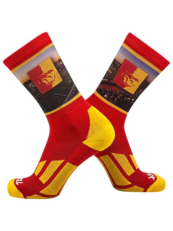 Pittsburg State Gorillas stadium NCAA Licensed Crew Socks (8-13)