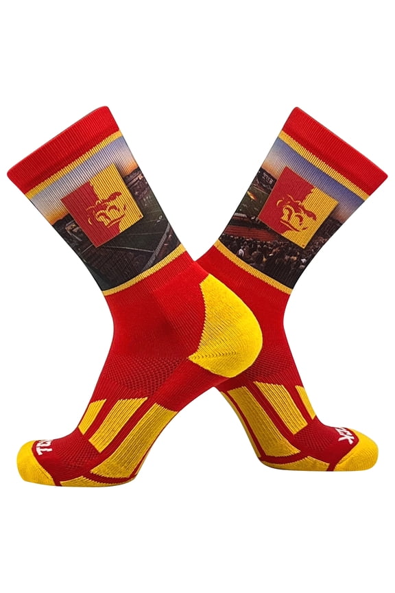 Pittsburg State Gorillas stadium NCAA Licensed Crew Socks (8-13)