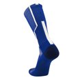 thumbnail image 1 of TCK Player ID Jersey Number Crew Socks Royal Blue White Singles (Medium, BLANK - Single Sock), 1 of 1
