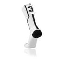 thumbnail image 1 of TCK Player ID Jersey Number Crew Socks White Black Singles (Small, #3 - Single Sock), 1 of 4