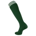 thumbnail image 1 of Soccer Socks with Stripes Fold Down Premier (Dark Green/White, Large), 1 of 2
