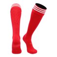 thumbnail image 1 of TCK Premier 3-Stripe Soccer Socks - Scarlet White, 1 of 2