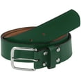 thumbnail image 1 of TCK Leather Sports Belt: Pro-Style Uniform Belt for Baseball & Softball (1.5") | Dark Green, Size 34, 1 of 2