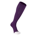 thumbnail image 1 of TCK ProSport Elite Tube Knee High Long Socks Baseball Soccer Football (Purple, XS), 1 of 2