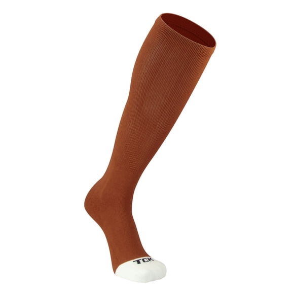TCK ProSport Elite Tube Knee High Long Socks Baseball Soccer Football (Texas Orange, XS)
