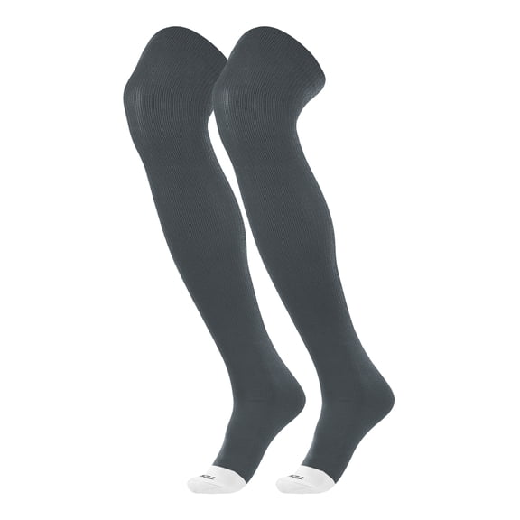 TCK Prosport Performance Fit Over the Knee Baseball & Softball Socks – Graphite, Medium