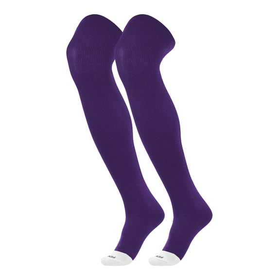 TCK Prosport Performance Fit Over the Knee Baseball & Softball Socks – Purple, Medium