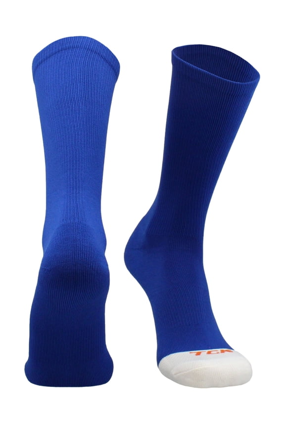 Prosport Athletic Crew Socks - Royal Blue, Small (1 Pair)