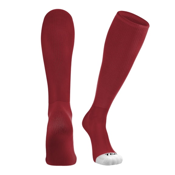 TCK Prosport Performance Tube Socks (Cardinal, Medium)